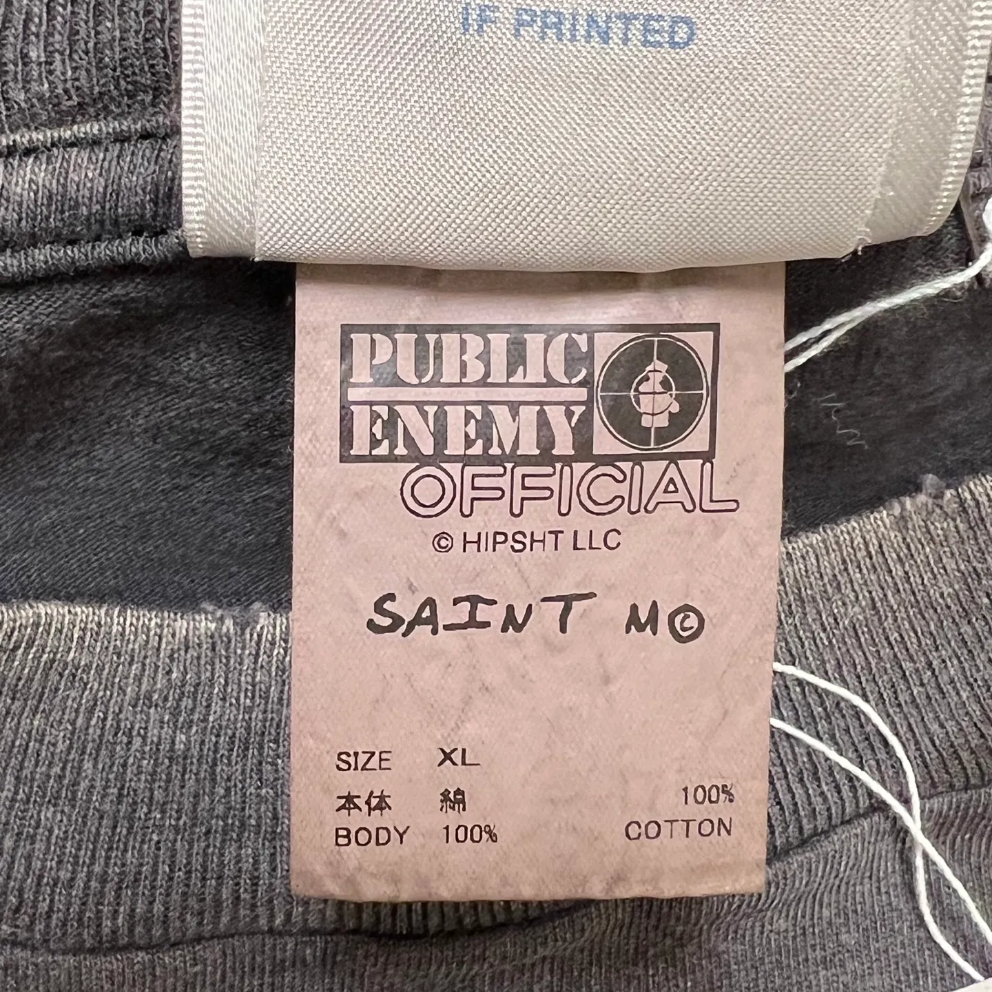 Public ENEMY Original co-branded main mark/wash mark/with little angel anti-counterfeiting mark